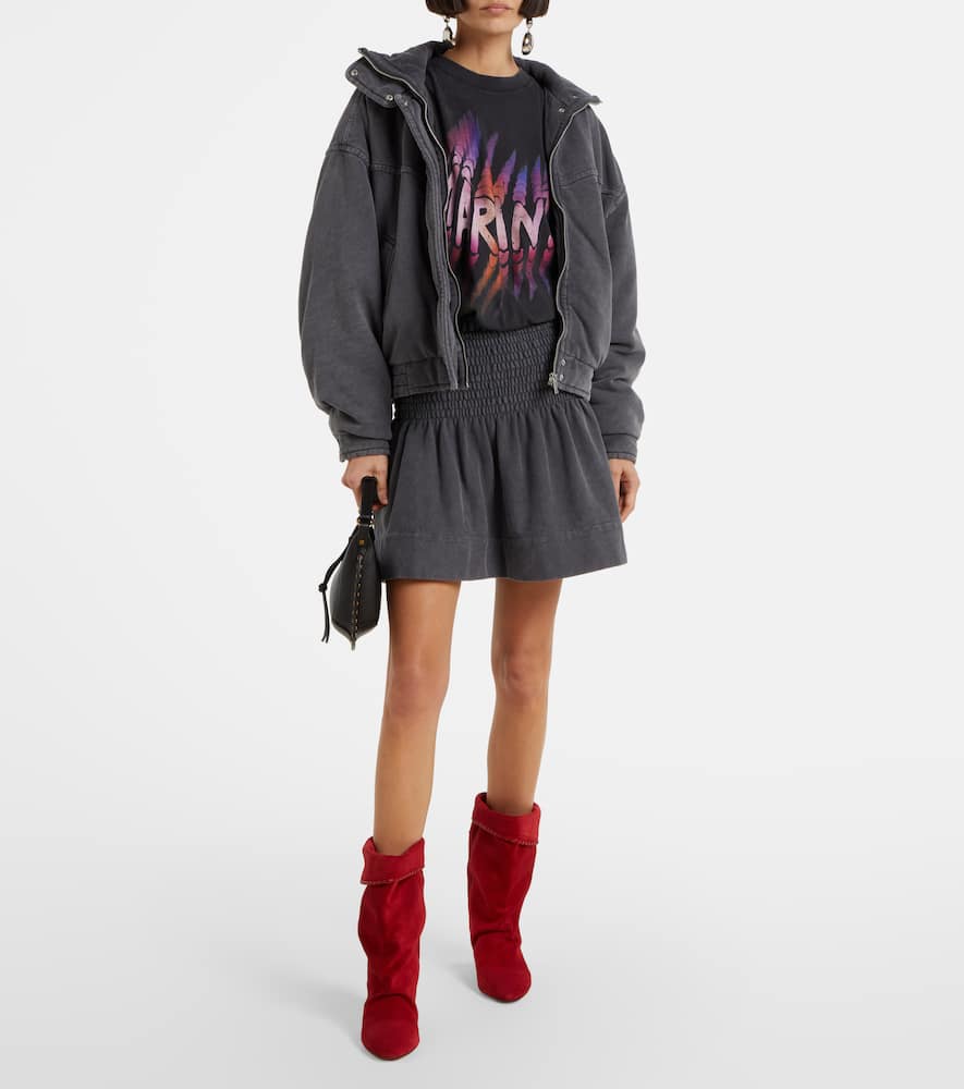 Isabel Marant Étoile Pacifica Skirt In Grey