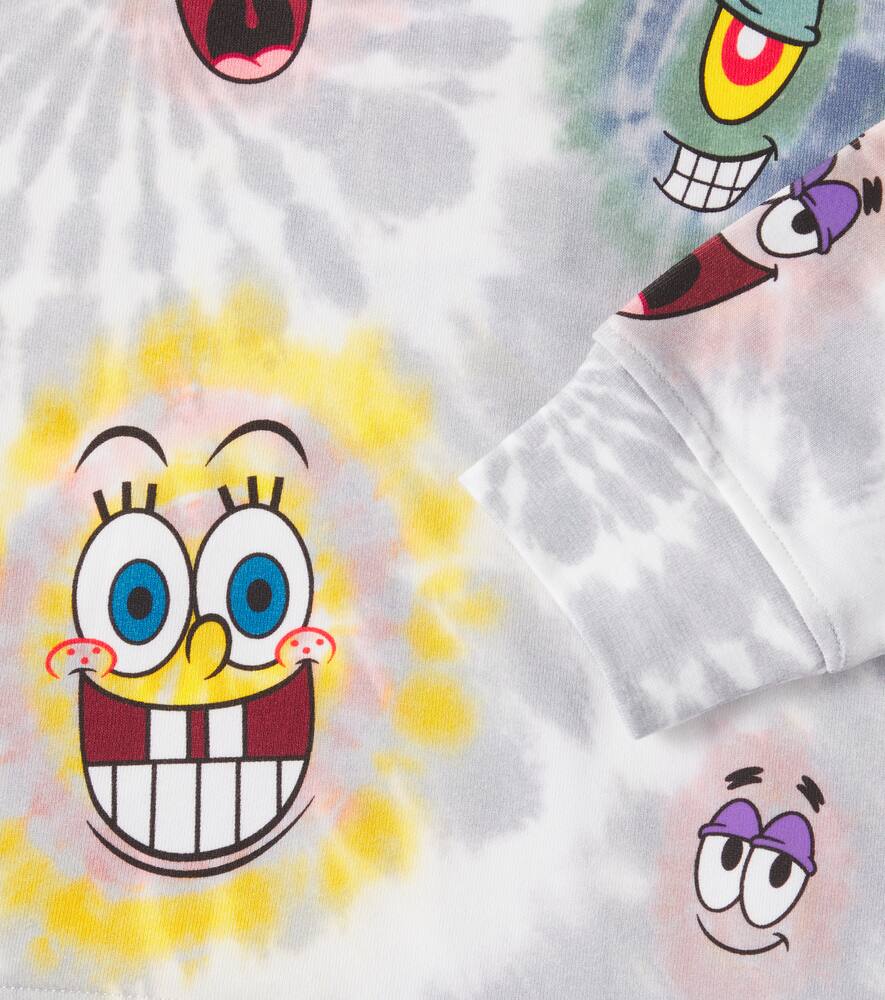 Stella Mccartney Printed Cotton Jersey Sweatshirt In Multicoloured