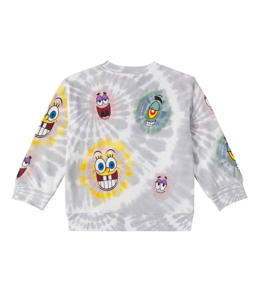 Stella Mccartney Printed Cotton Jersey Sweatshirt In Multicoloured