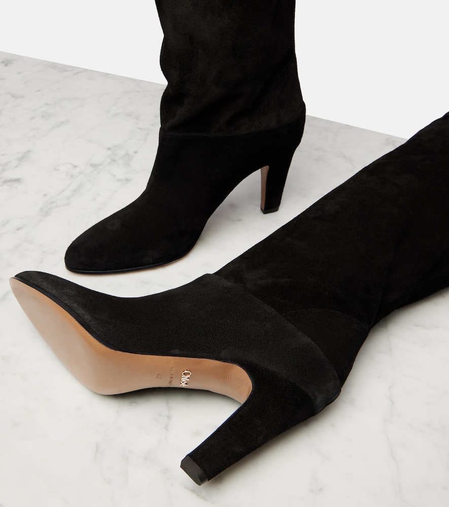 Chloé Suede Over-The-Knee Boots