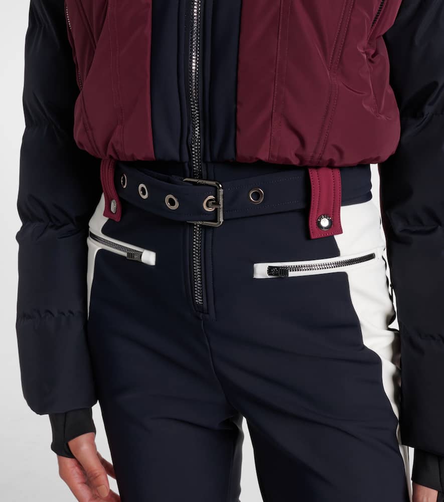 Fusalp Karei Faux Fur-trimmed Ski Suit In Multi