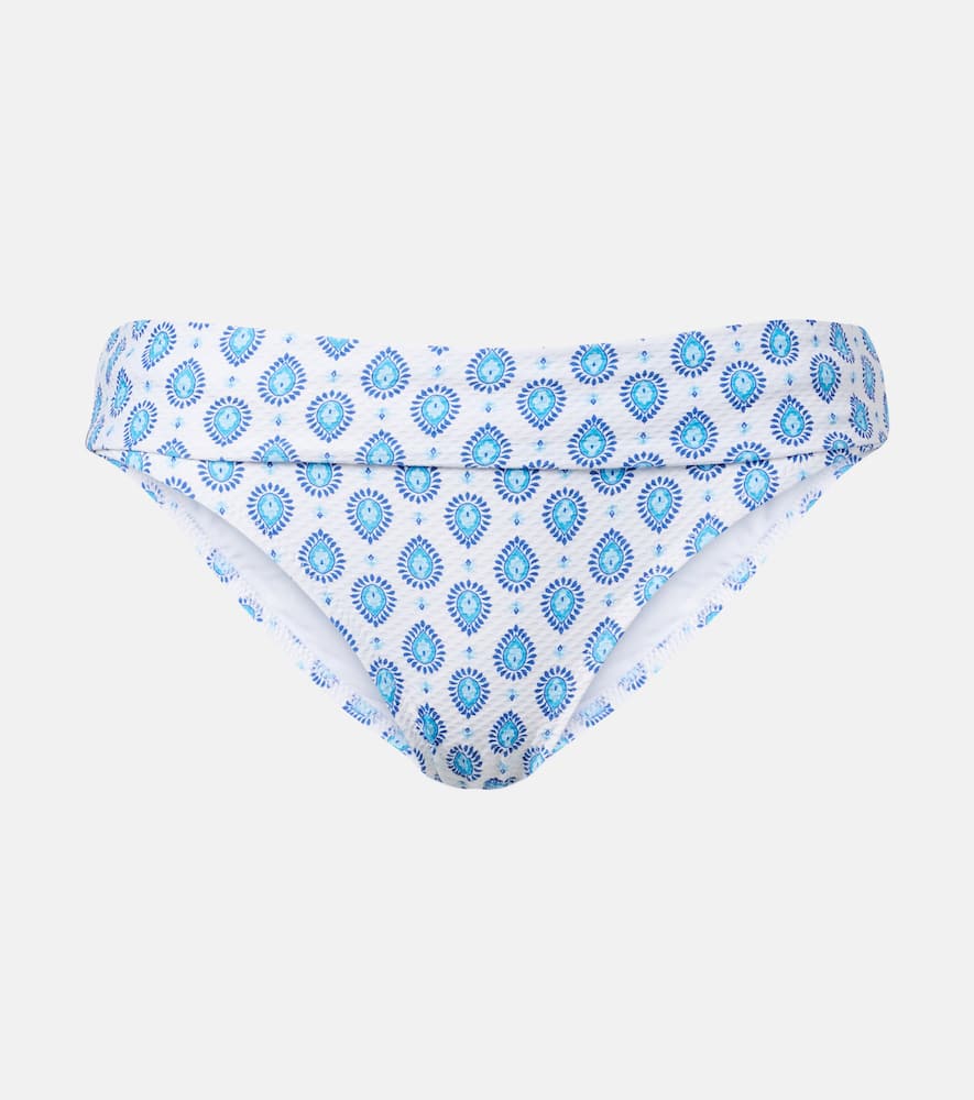La Croissette printed bikini bottoms