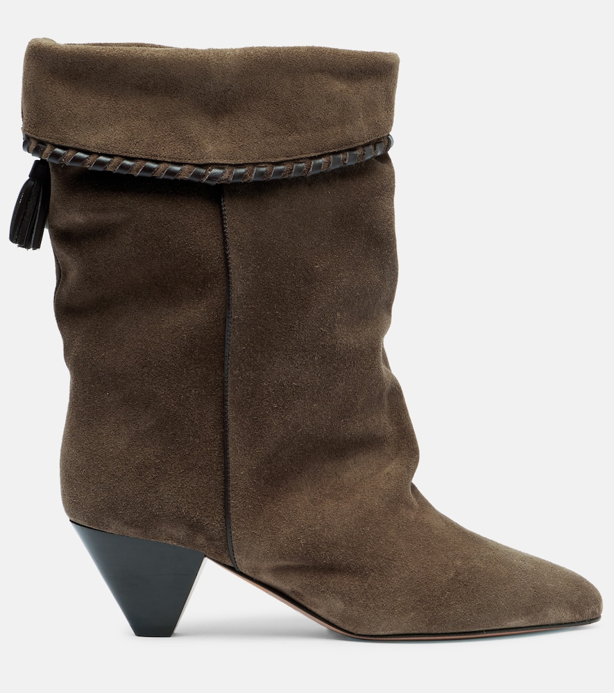  Isabel Marant Isabel Marant Stiefel Dalby 55 Aus Veloursleder 