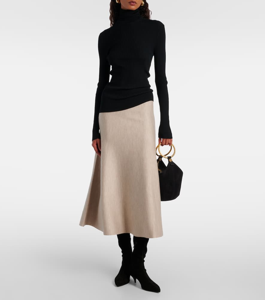A.emery A. Emery Oscar 60 Suede Knee-high Boots In Black