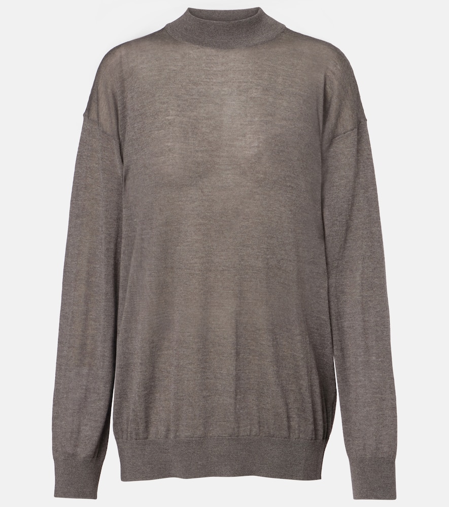 Tod's Virgin Wool Sweater In Brown
