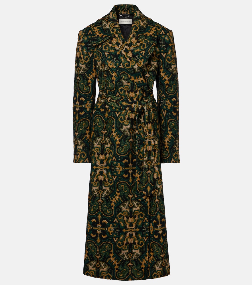 Dries Van Noten Cappotto Rafaella con stampa