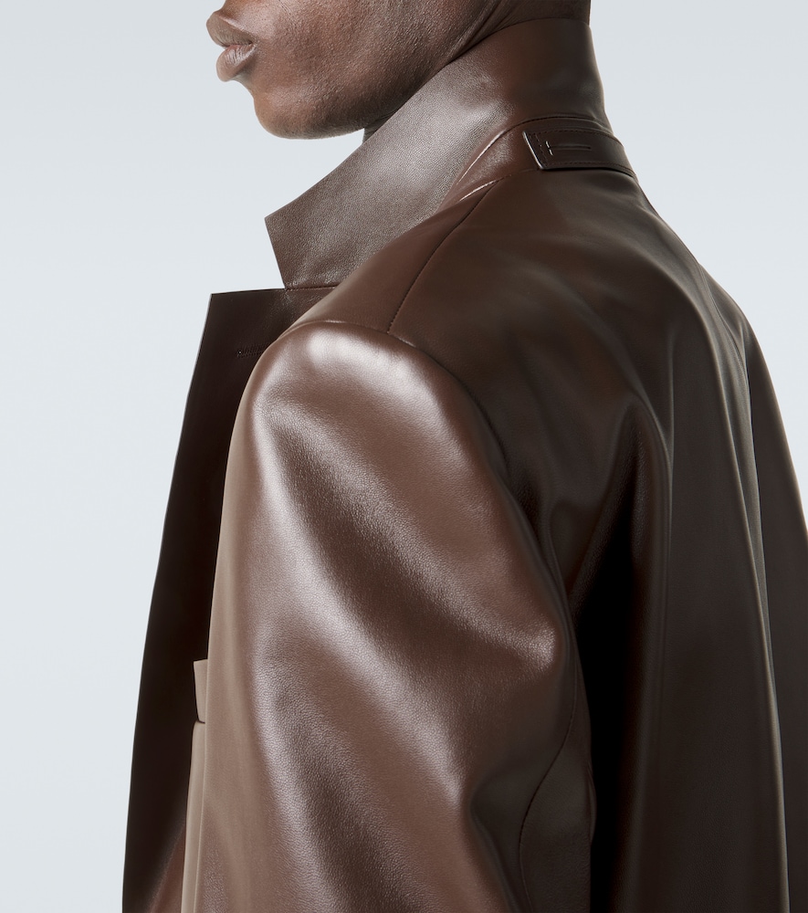  Tom Ford Tom Ford Leather Blazer 