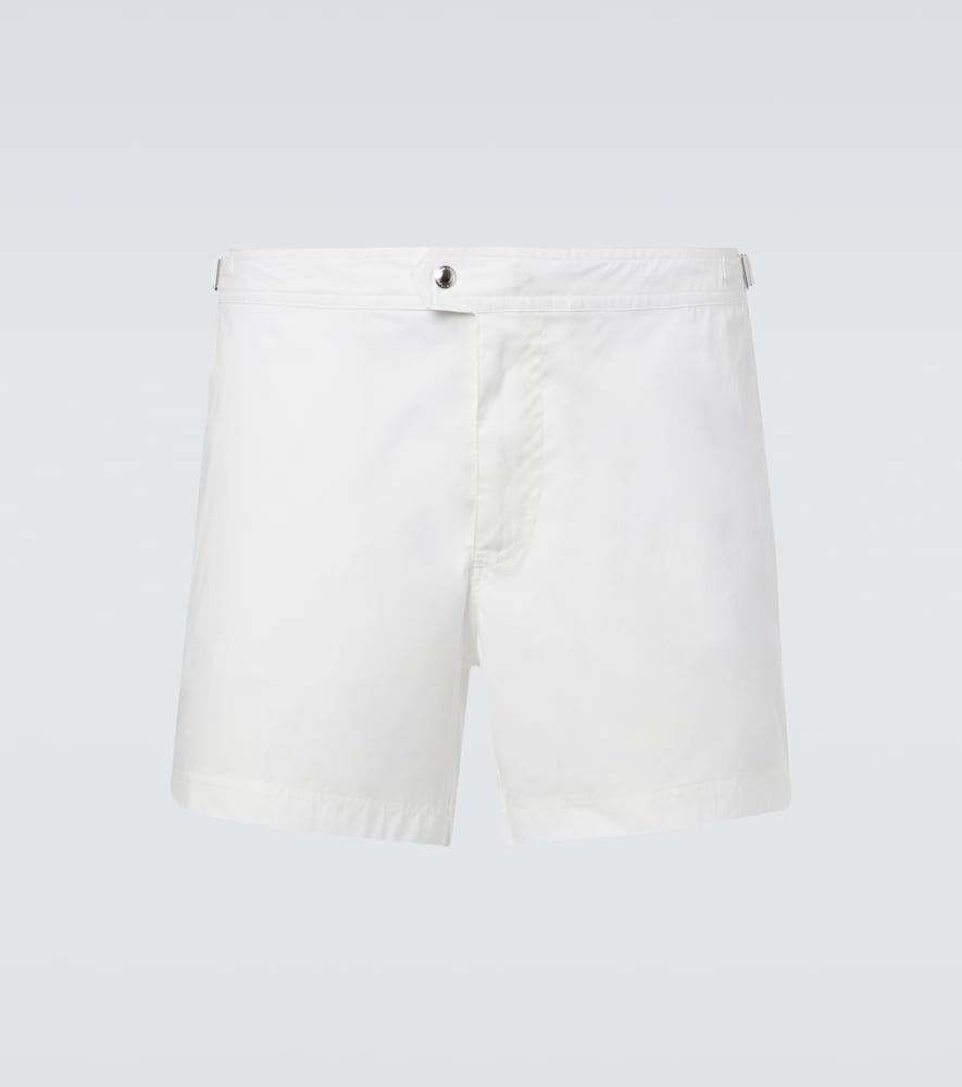 Tom Ford Men's White Logo Swim Trunks UK Size 36 - Mytheresa