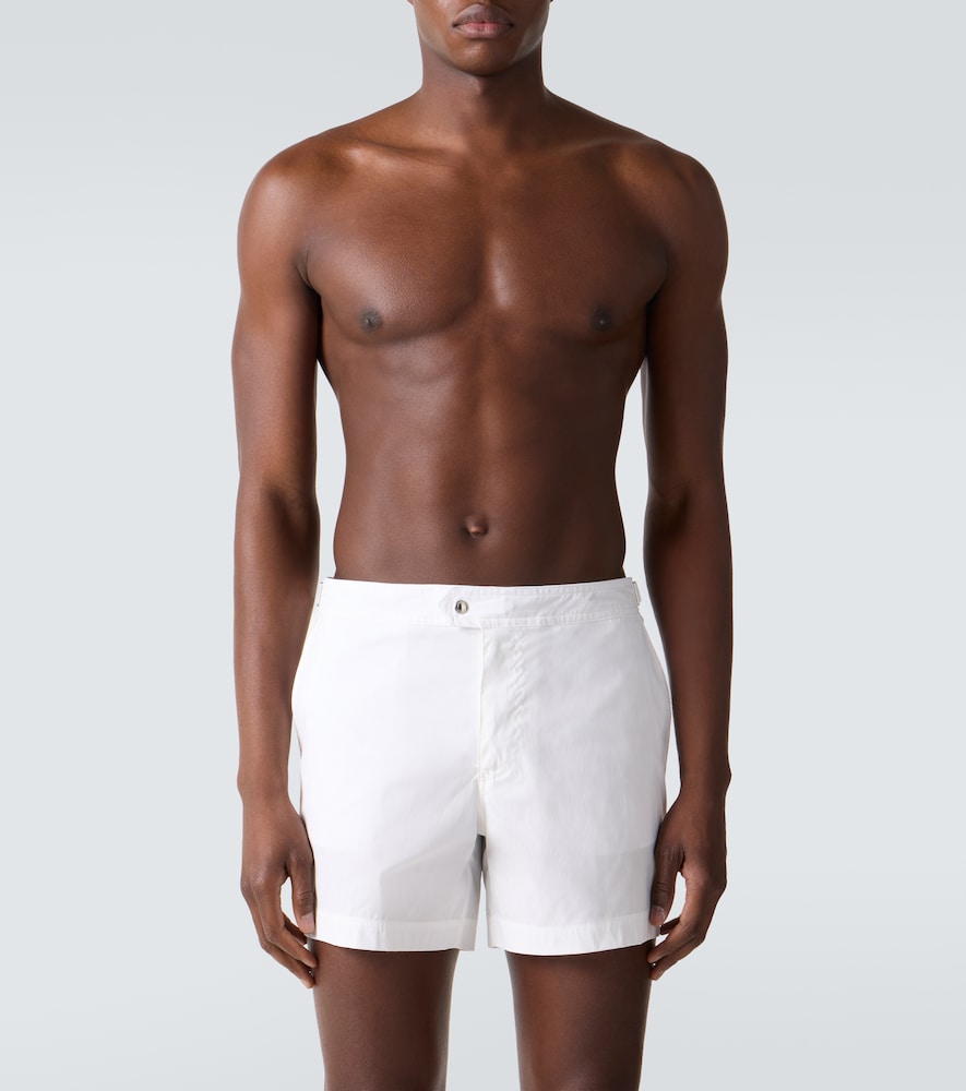  Tom Ford Tom Ford Logo Swim Trunks 