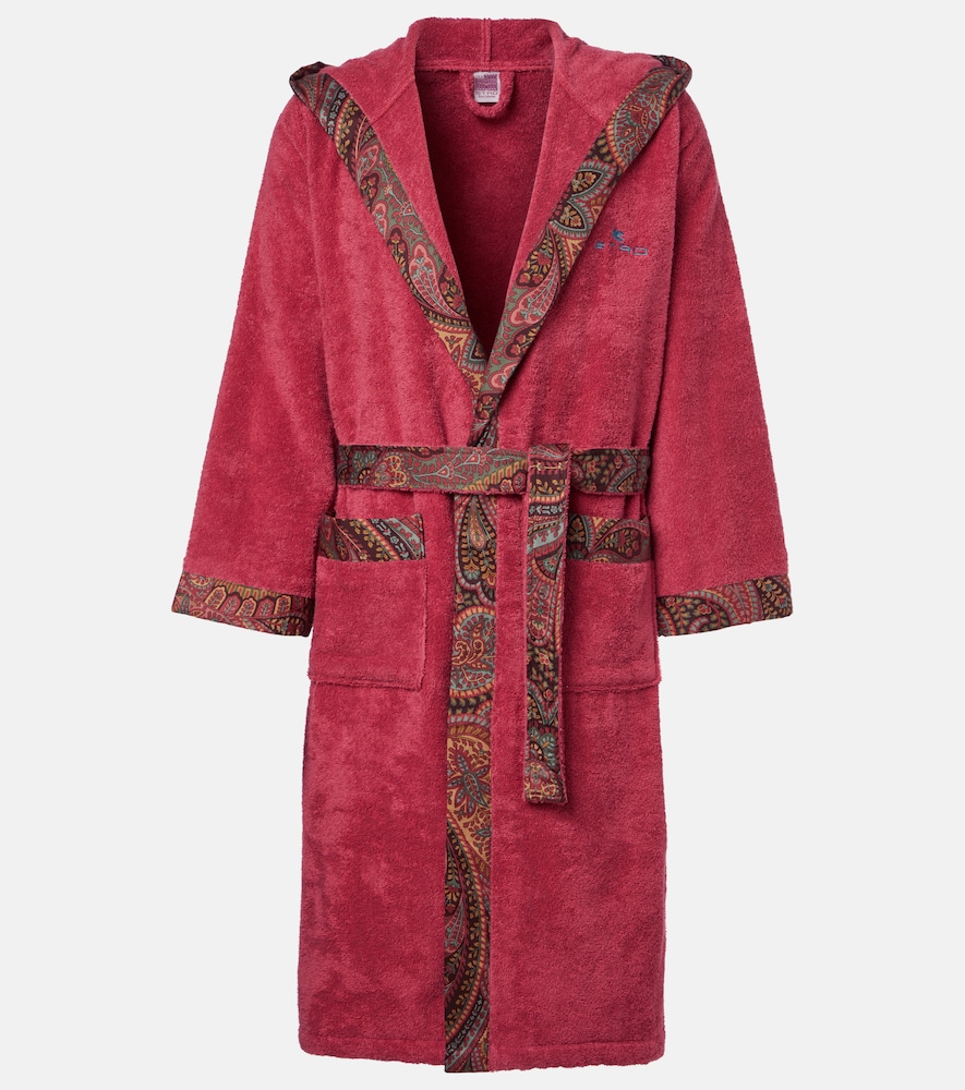 ETRO Etro Paisley cotton terry bathrobe　Etro ペイズリー コットン テリー バスローブ