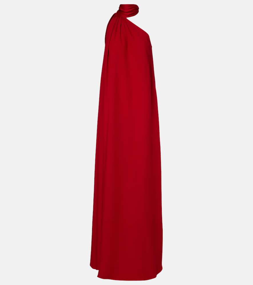 Taller Marmo Astor Scarf-detail Maxi Dress In Red