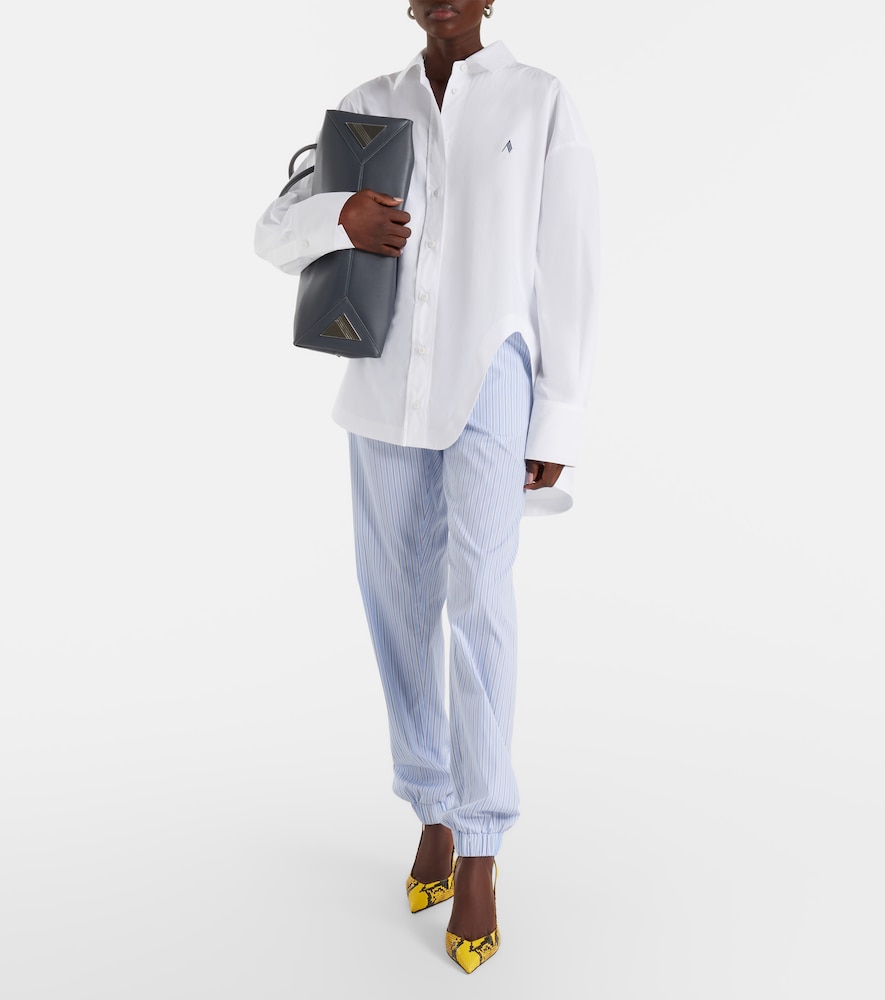 The Attico Diana oversized cotton shirt