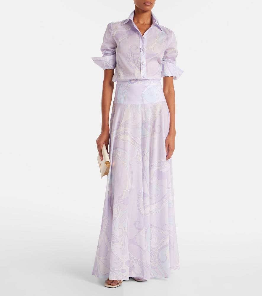 Pucci Orchidee cotton shirt