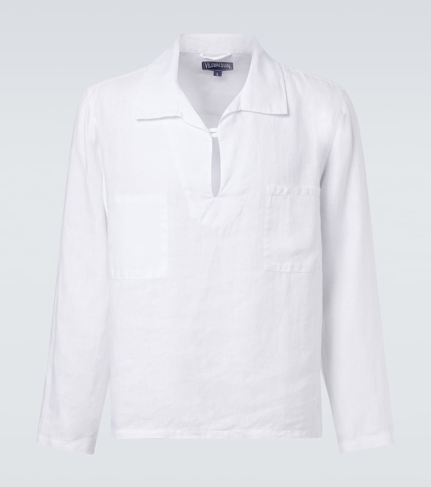 Vilebrequin Comores linen shirt