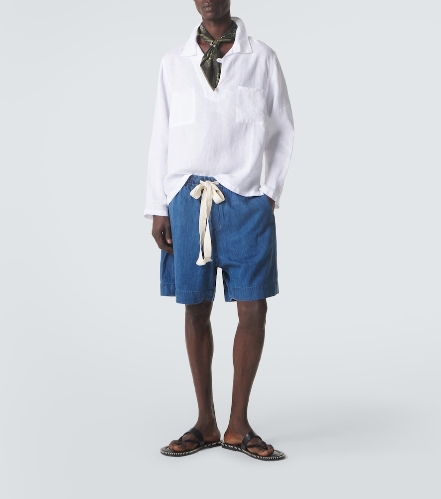  Vilebrequin Vilebrequin Hemd Comores Aus Leinen 
