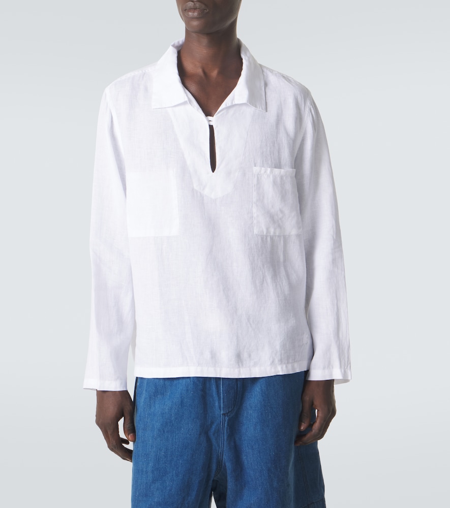  Vilebrequin Vilebrequin Hemd Comores Aus Leinen 