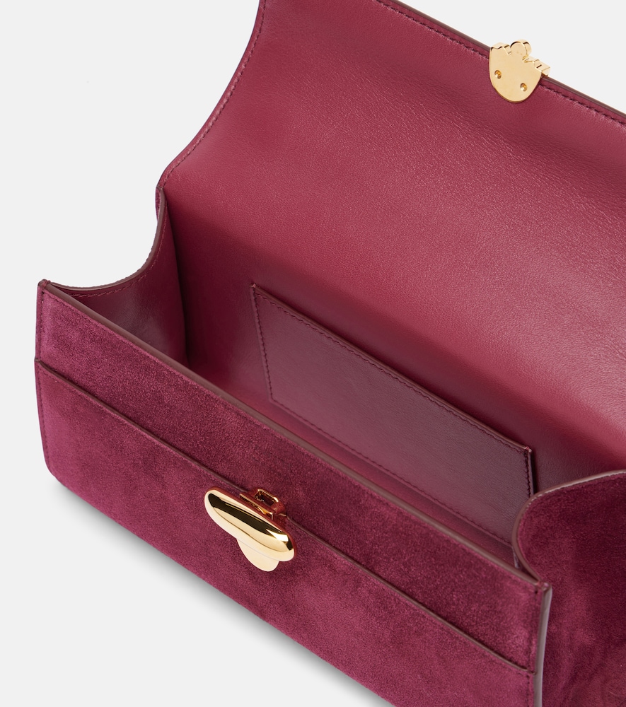  Savette Savette Symmetry Suede Crossbody Bag 