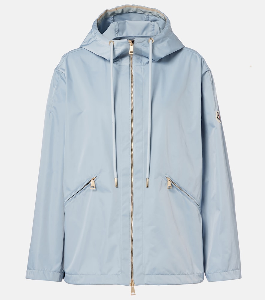 Moncler Women's Blue Cassiopea Gabardine Jacket UK Size 10 - Mytheresa
