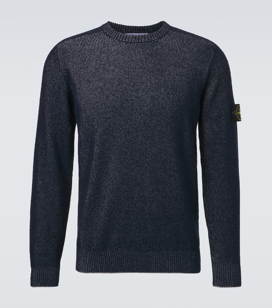 Stone Island Compass cotton-blend sweater