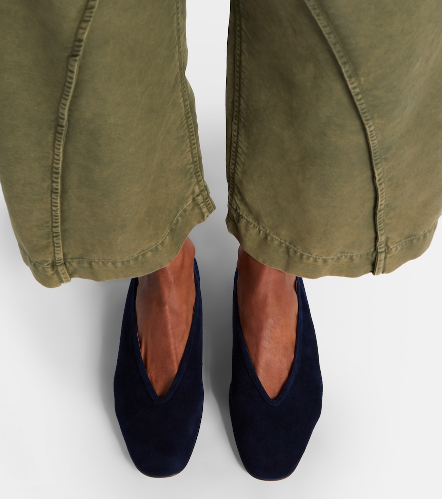 Le Monde Béryl Luna suede ballet flats