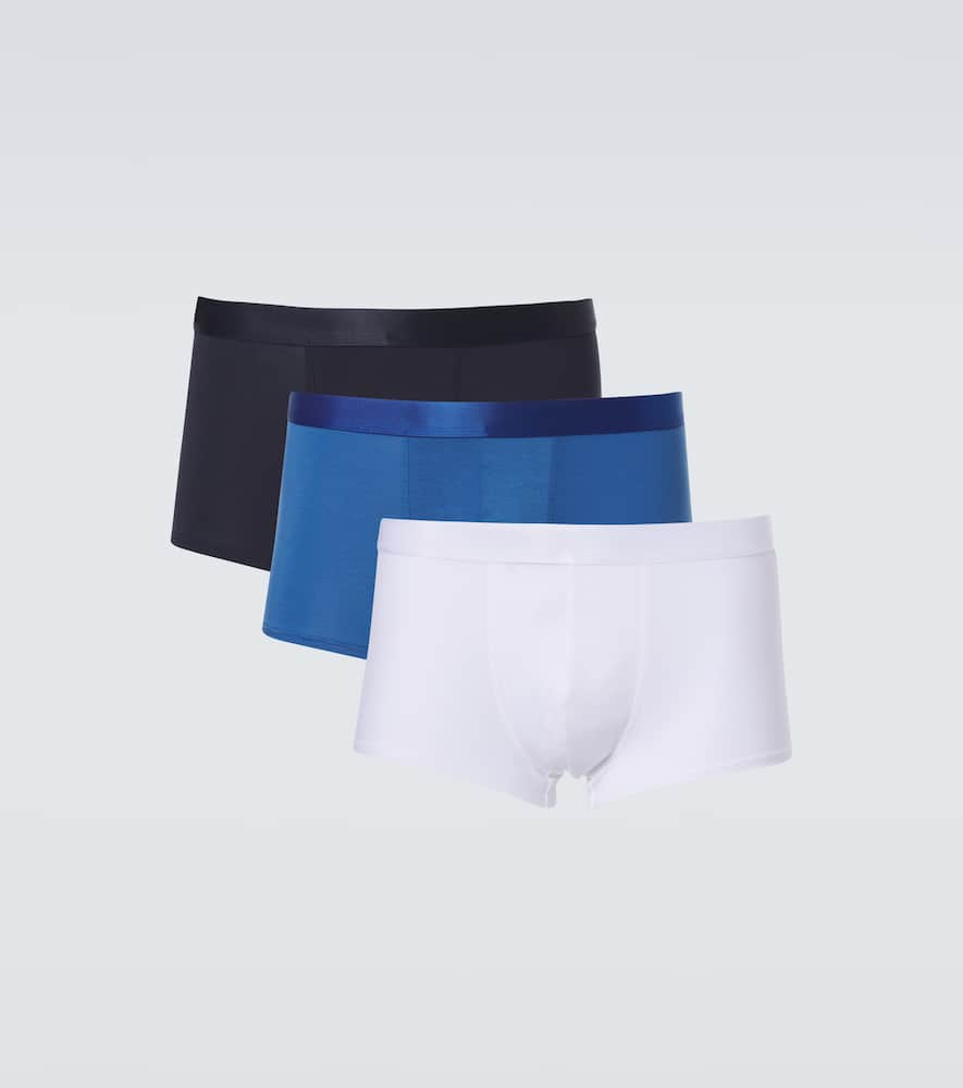 Cdlp Set Of 3 Jersey Boxer Briefs In Multi