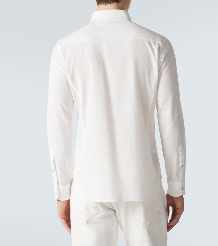 Cotton Corduroy Western Shirt
