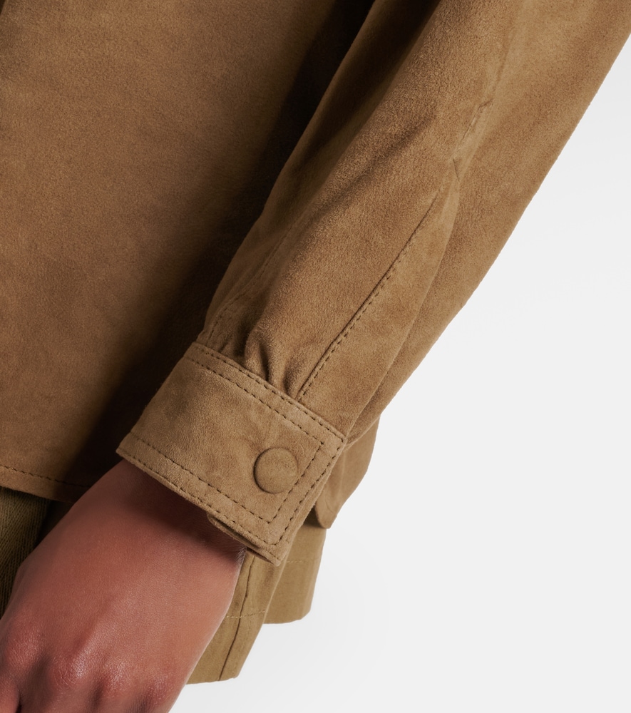  Isabel Marant Isabel Marant Maldia Suede Overshirt 