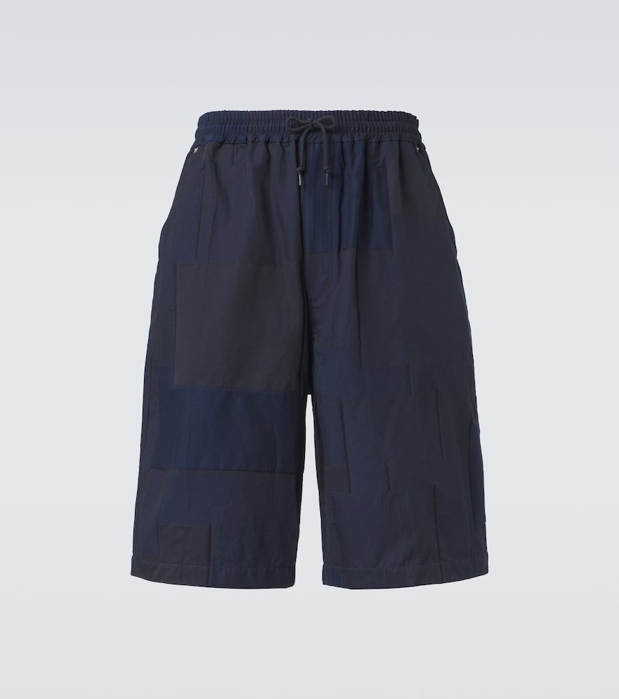 Comme des Garcons Homme Comme des Garçons Homme Cotton-blend Bermuda shorts