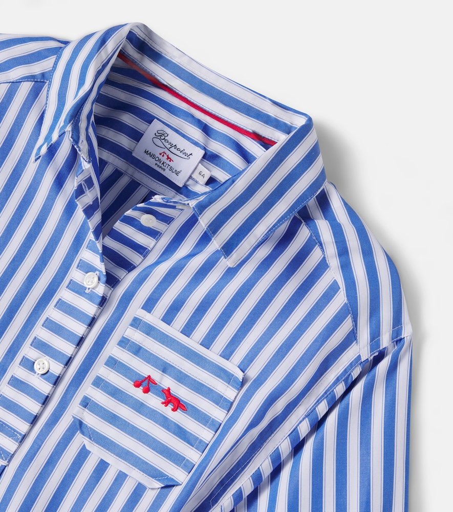  Bonpoint Bonpoint X Maison Kitsune Lissandra Shirt Dress 