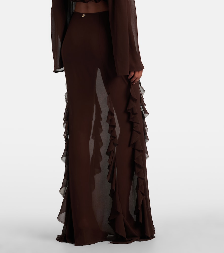  Bananhot Bananhot Ora Ruffled Maxi Skirt 