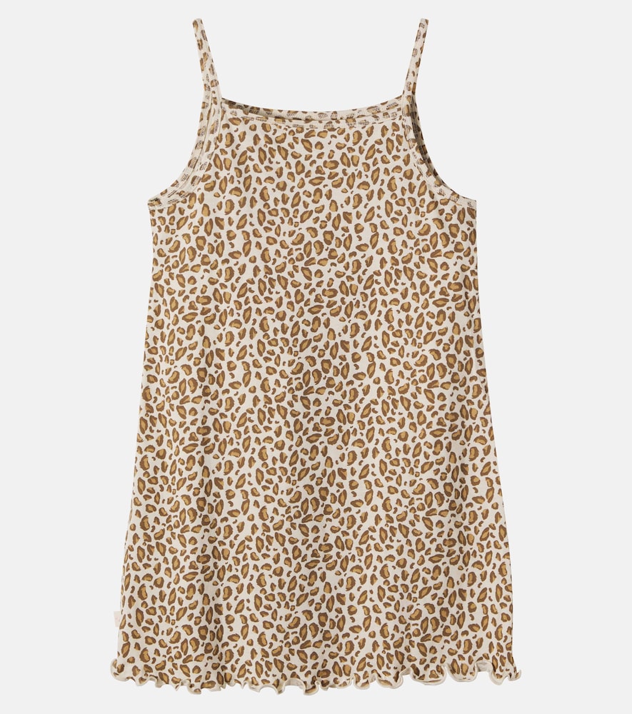  Konges Slojd Konges Sløjd Kleid Famo Aus Baumwolle Mit Leopardenmuster 