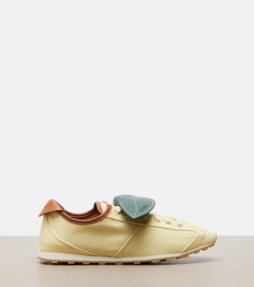  Jacquemus Jacquemus Sneakers Tennis Aus Canvas Und Leder 