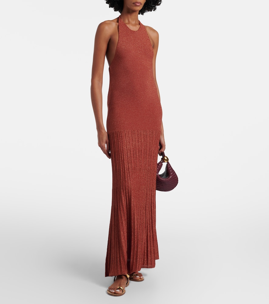  Faithfull Faithfull Maxikleid Aus Einem Baumwollgemisch 