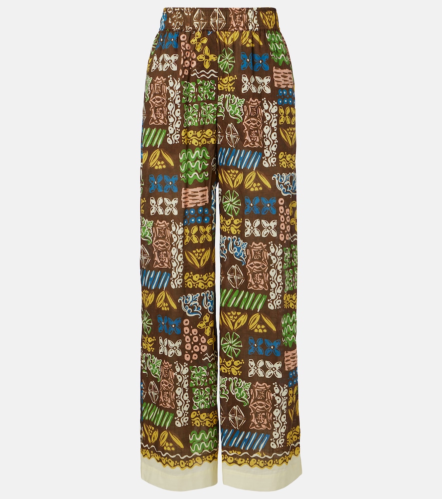 Alemais Alémais Minnie printed cotton wide-leg pants | Thumbnail 7 Alemais Alémais Minnie printed cotton wide-leg pants | Thumbnail 7