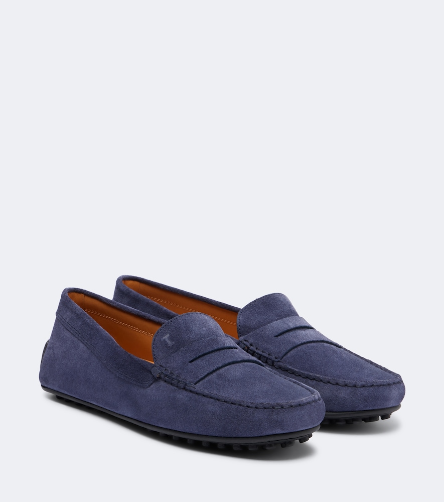Mocassini in suede