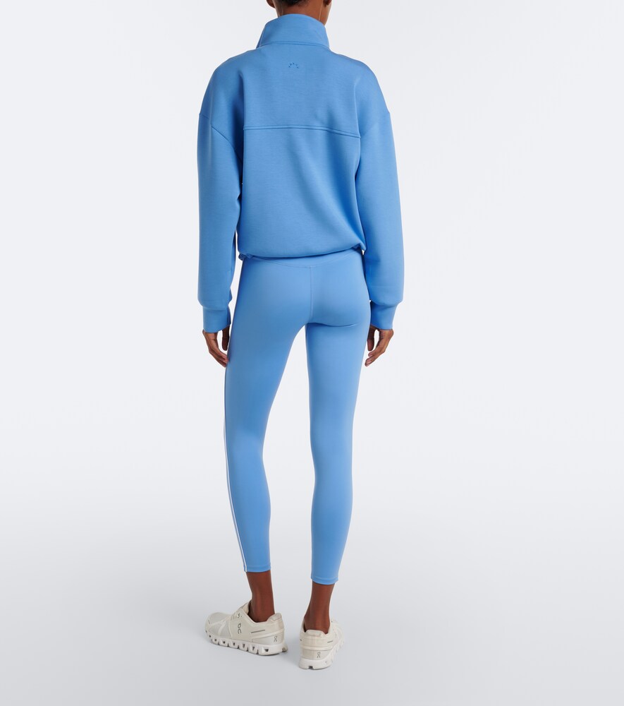 Sian Cropped Jersey Sweatshirt