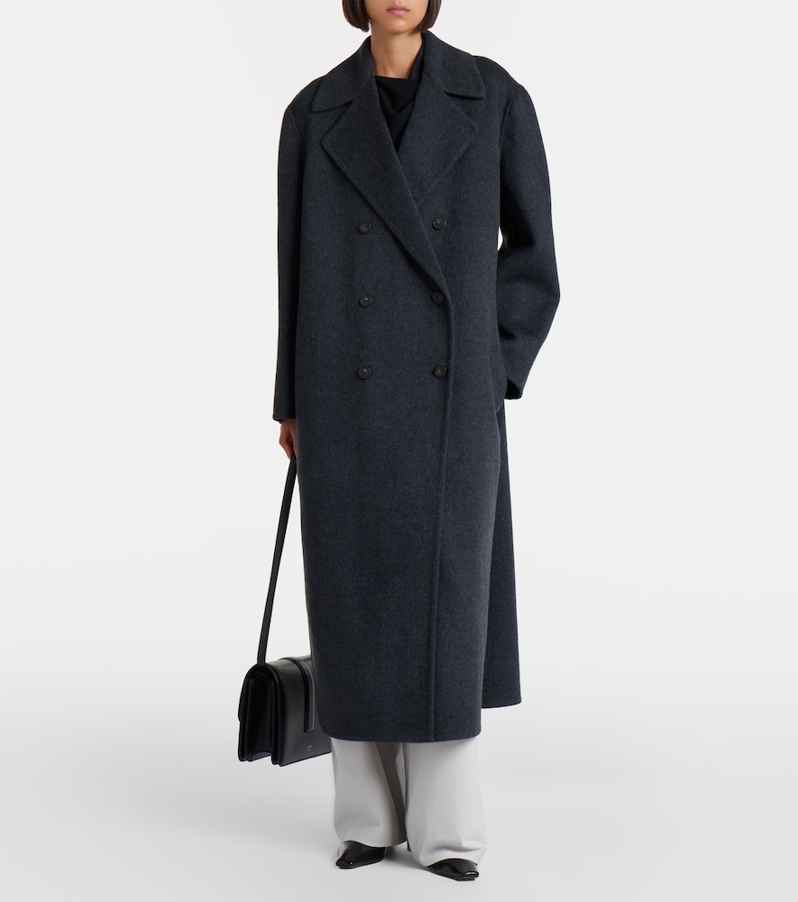  Vince Vince Double-breasted Wool-blend Coat 