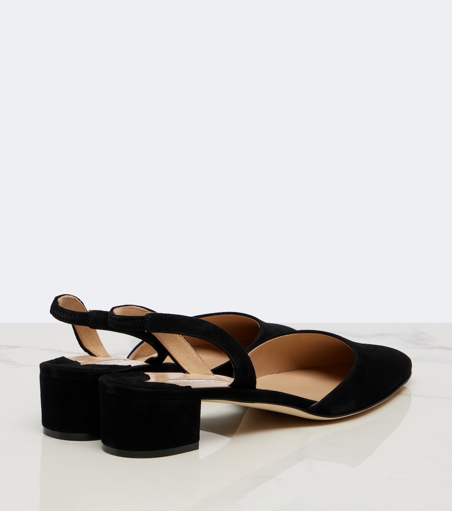 Aspro Leather Slingback Pumps