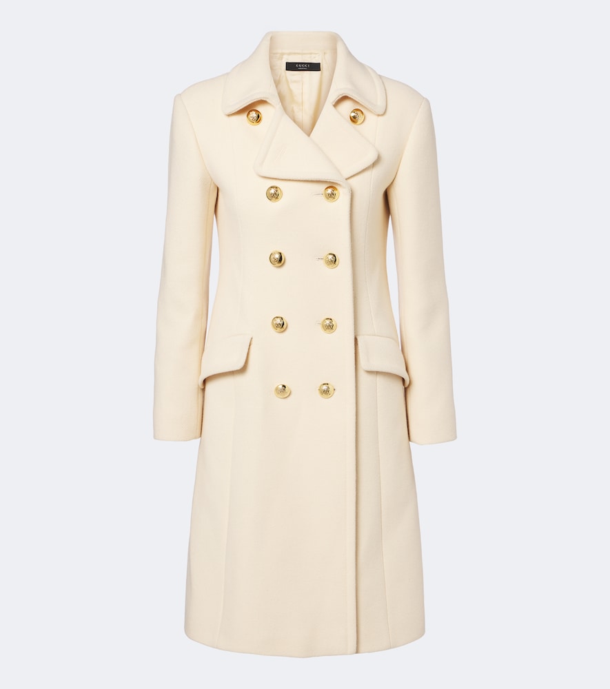 Gucci Double-Breasted Wool-Blend Coat