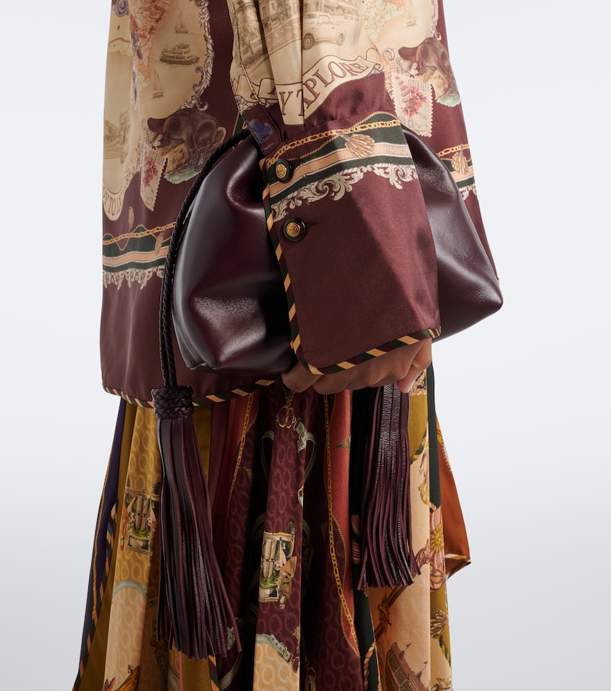 Valiant Printed Silk Twill Shirt