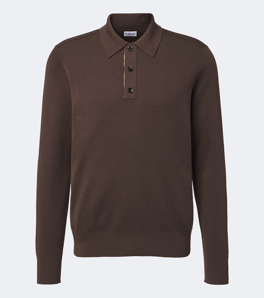 Wool Polo Sweater