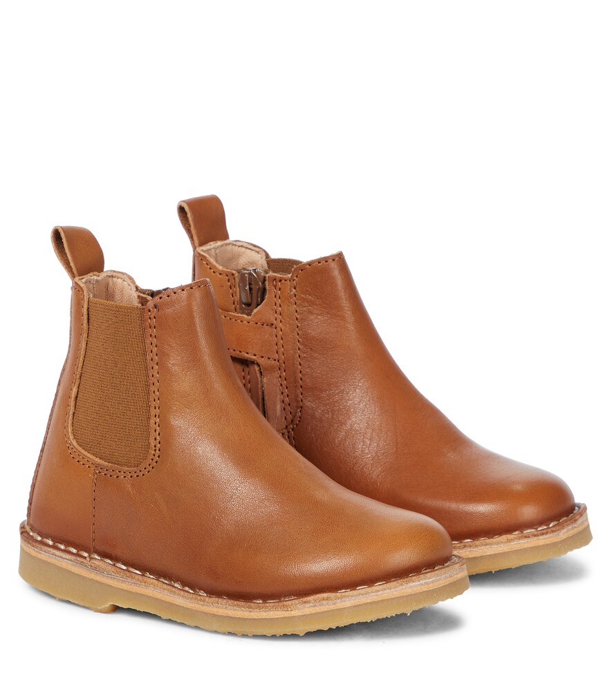 kids leather chelsea boots