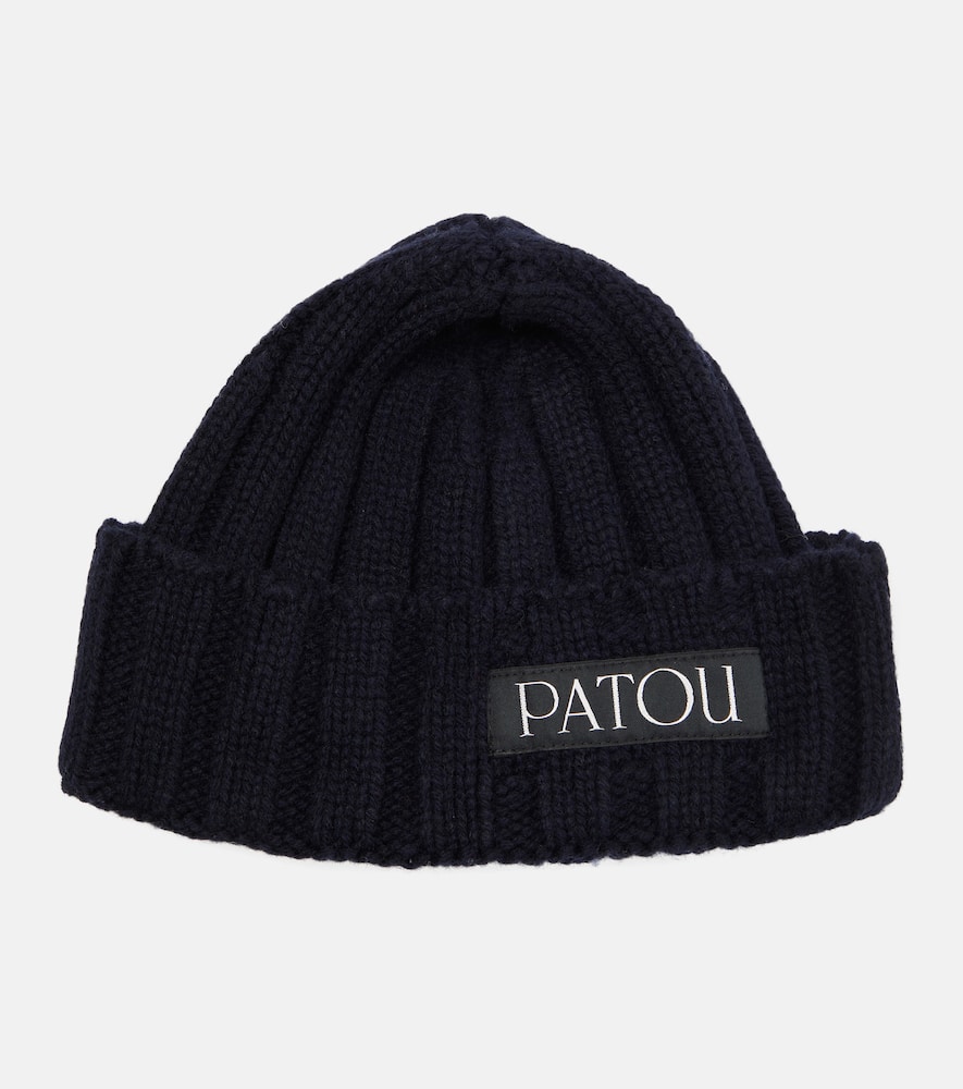 Ribbed-knit wool and cashmere beanie