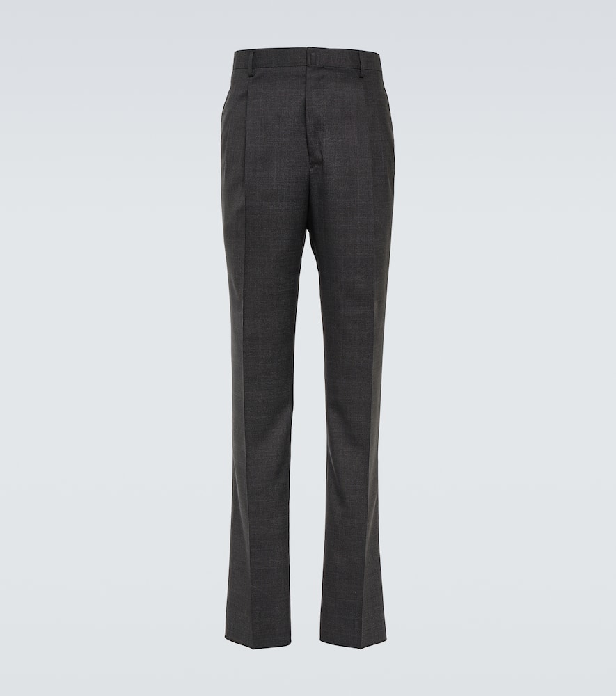 Lanvin Straight-leg virgin wool pants
