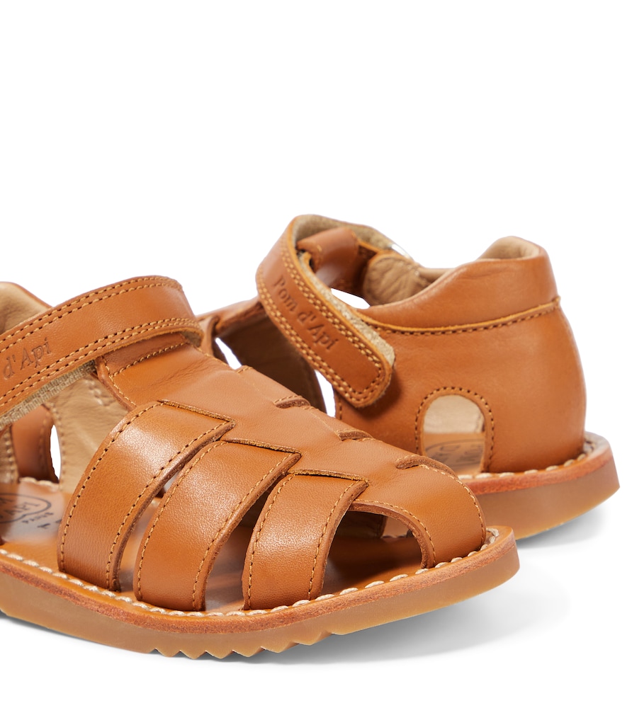  Pom D'api Pom D'api Sandalen Waff Papy Aus Leder 