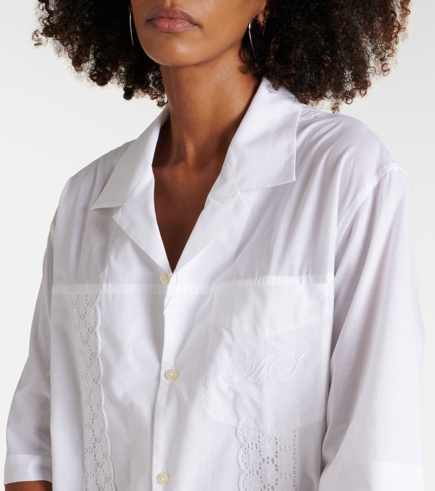Regenerated Household Cotton Bowling Shirt