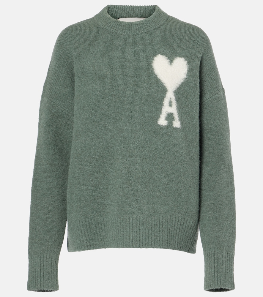 AMI Paris Ami Paris Ami De Caur alpaca-blend sweater　アミ パリ アミ ドゥ カウル アルパカブレンド セーター