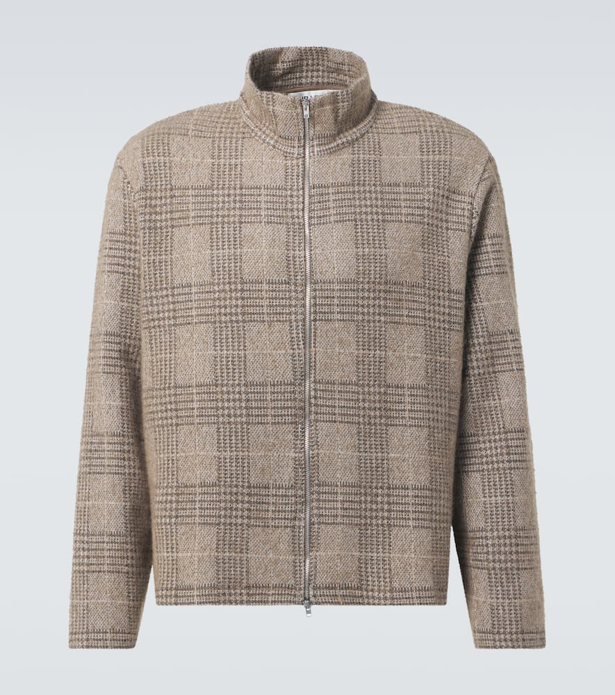 Our Legacy Shrunken cotton and wool-blend sweater