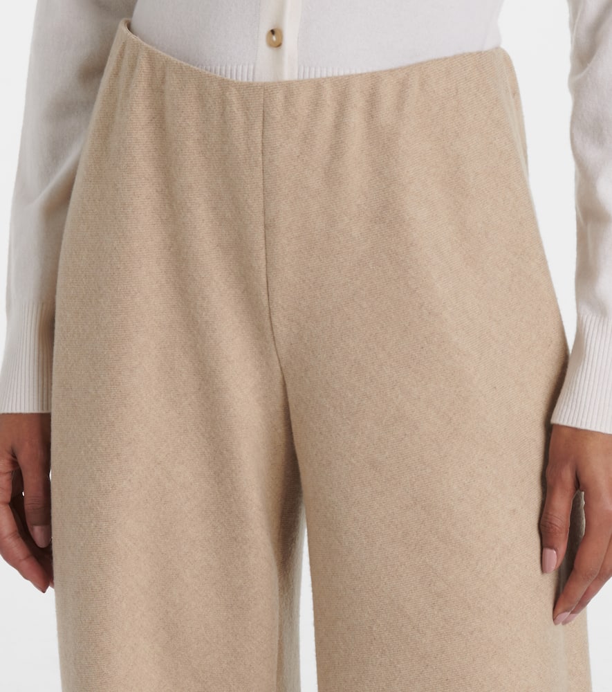 Vince High-rise Wide-leg Pants In Neutral