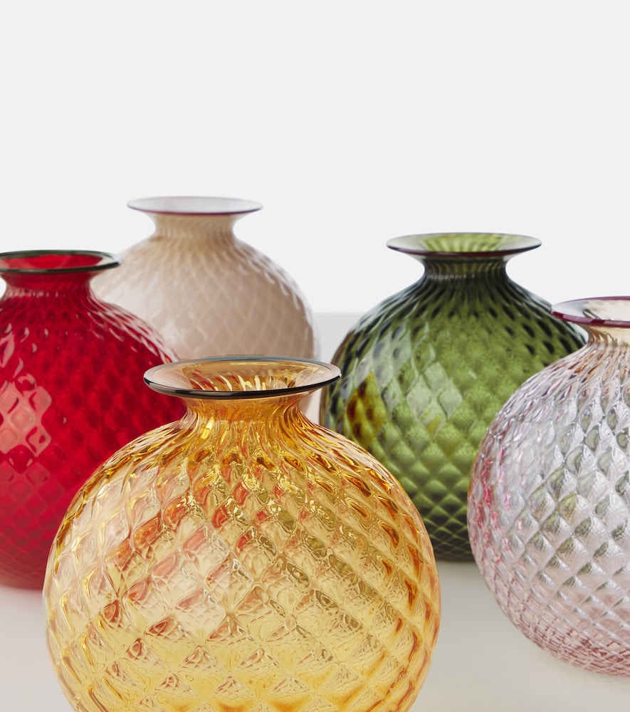  Venini Venini Monofiori Balloton Murano Glass Vase 